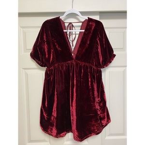 Free People Pomegranate Wine Dress